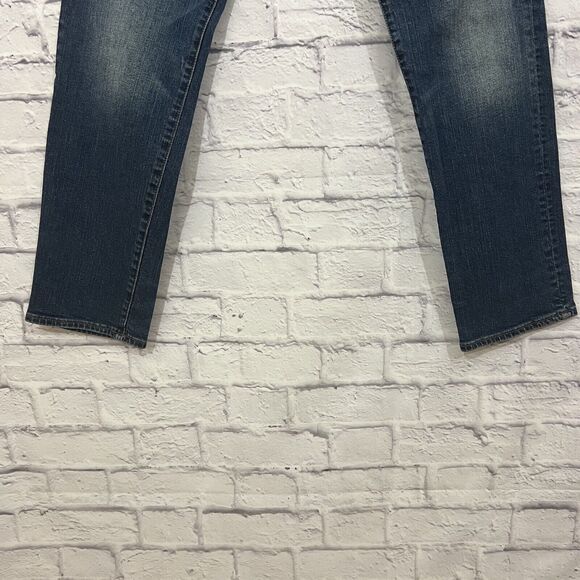 Gap Factory Mens Blue Skinny Fit Medium Wash Denim  Jeans 36x32 I - Picture 5 of 16